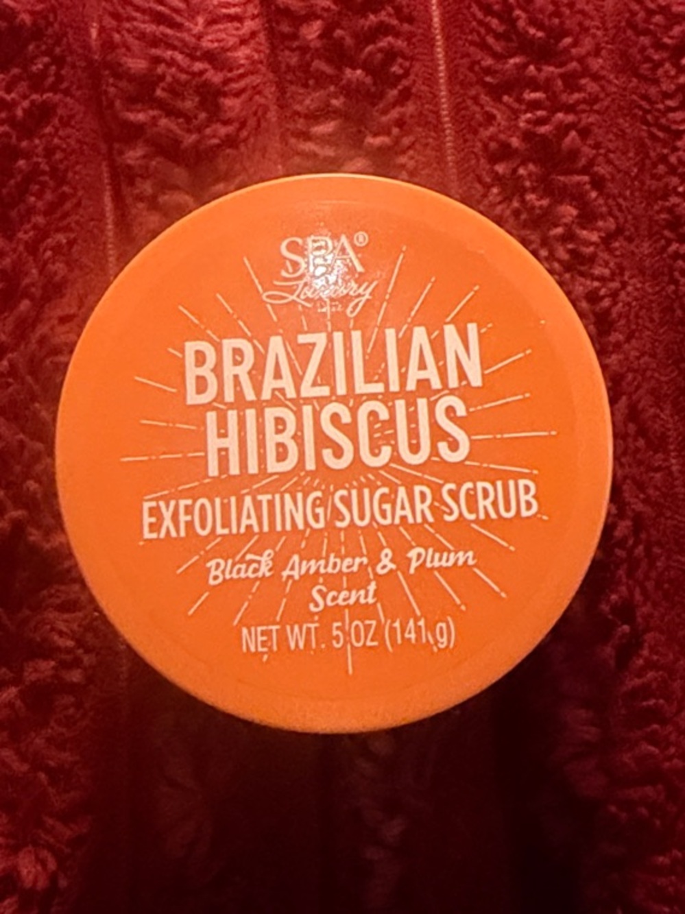 Brazilian Hibiscus Exfoliating Sugar Scrub - Orange